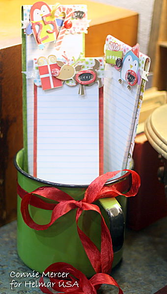 Flower foot designs: heartfelt creations crafty goodies: Christmas note pads~