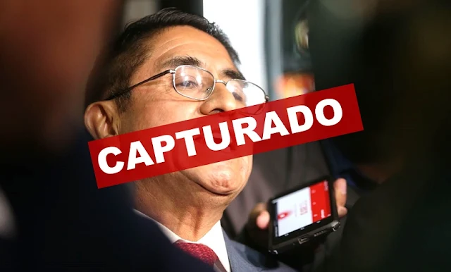 César Hinostroza capturado y detenido en España