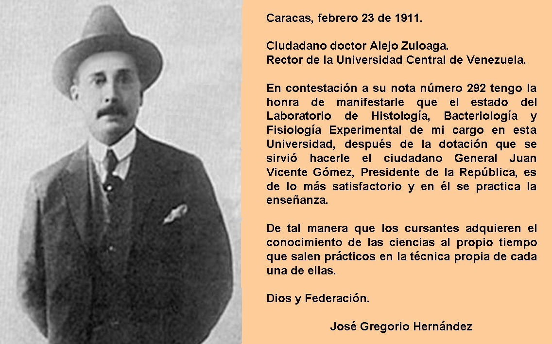 CUANDO VENEZUELA ESTABA BIEN GOBERNADA JOSÉ GREGORIO HÉRNANDEZ REPORTA