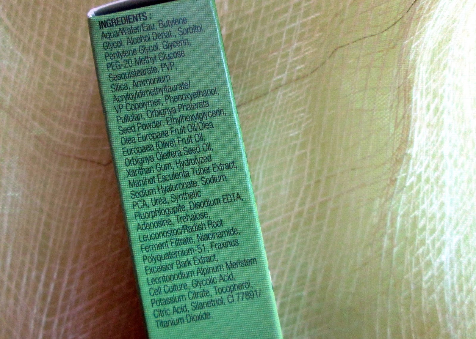 Lucky Citrine The Body Shop Drops of Youth Eye Concentrate