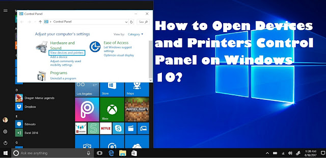 How to Open Devices and Printers Control Panel on Windows 10?