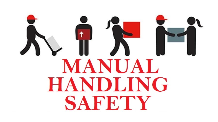 Manual handling. Manual handling poster. HSE inside. Manual handling Falling load poster. Better handling