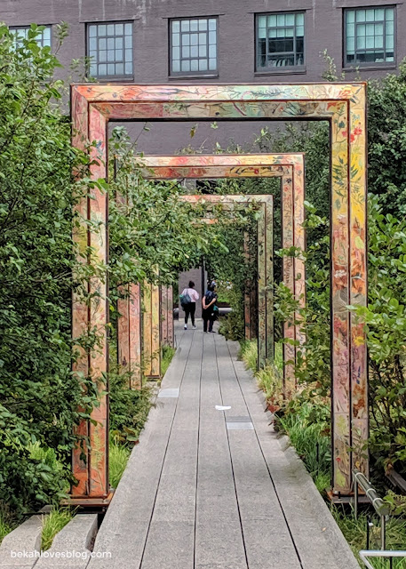 The High Line NYC art installation