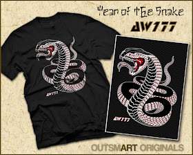 Outsmart Originals x AW177 “Year of the Snake” T-Shirt