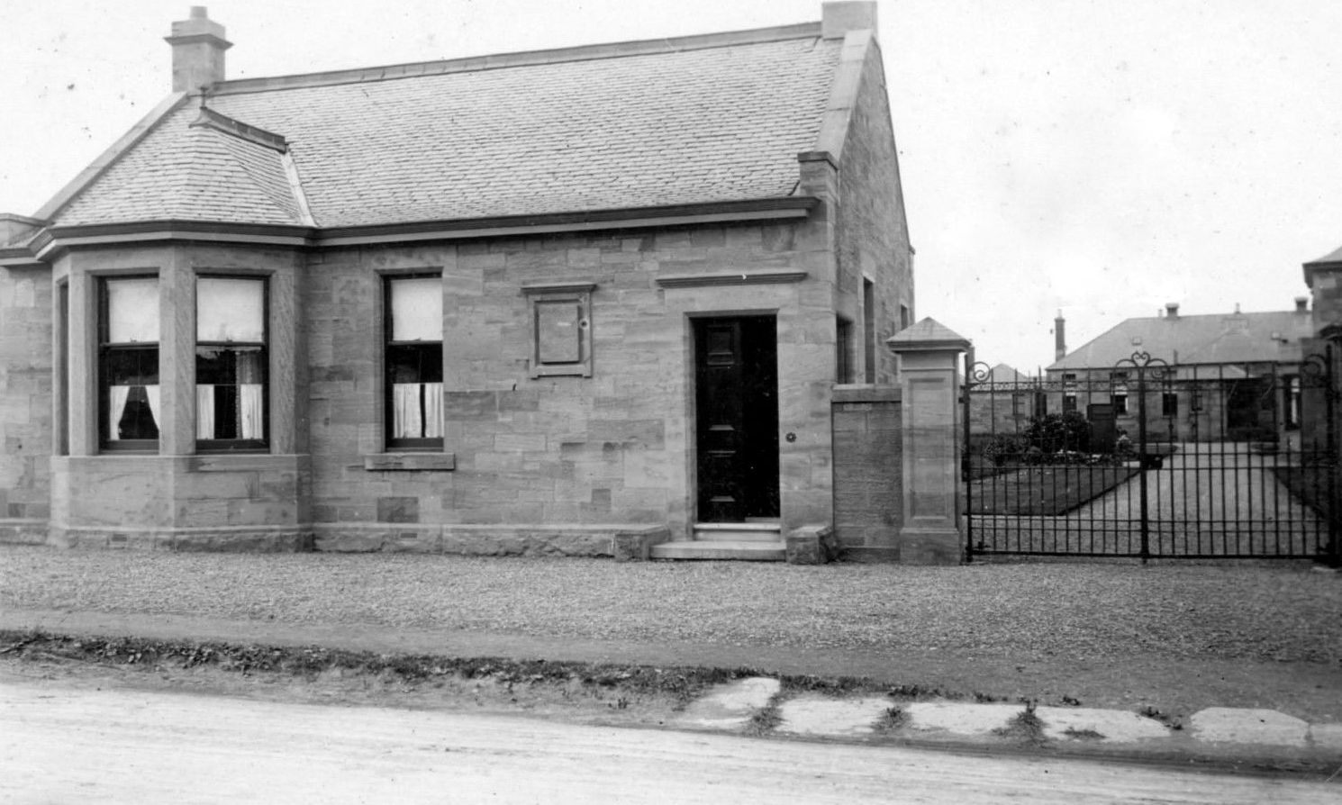 Tour Scotland Old Photograph Little Cairnie Hospital Arbroath Scotland
