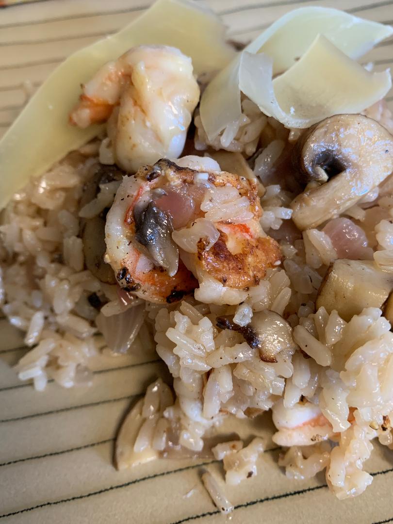 TALL Blonde's Cookbook: Shrimp Mushroom Rice - VIDEO