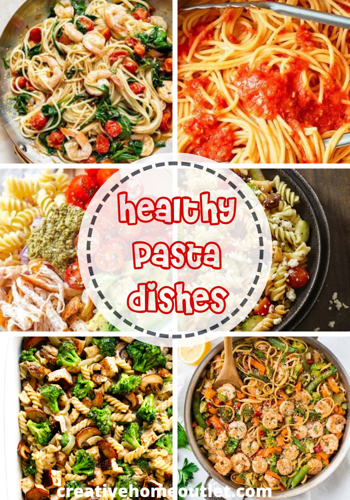 Healthy pasta dishes