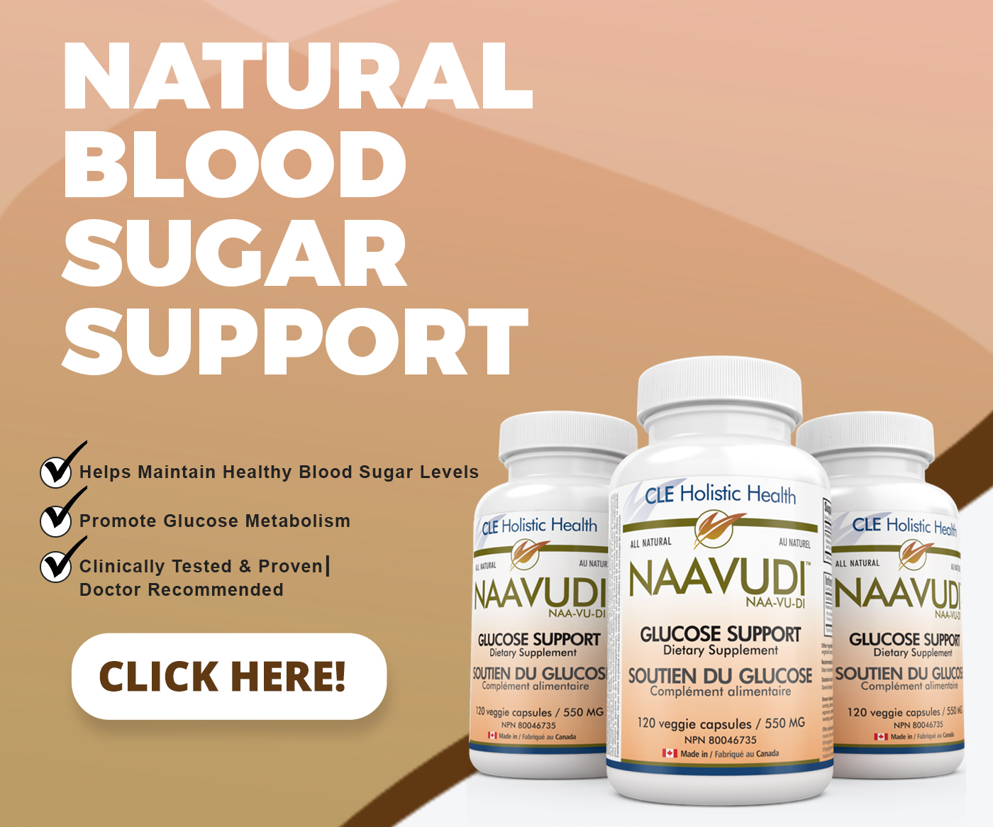 NAAVUDI Type 2 Diabetes Natural Supplement