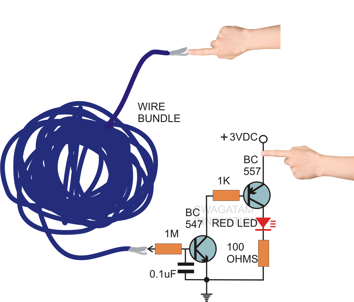 Make this Simplest Continuity Tester Circuit | Circuit Diagram Centre