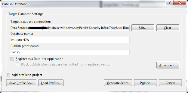 SQL Server SELECT: SQL Azure: Development Tools