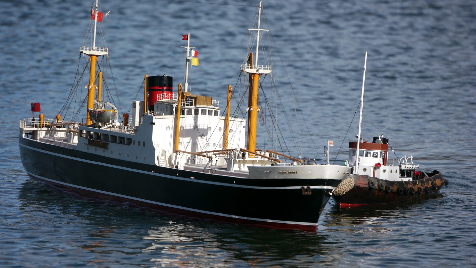 DMBC Dundee Model Boat Club 1885 The Black Prince