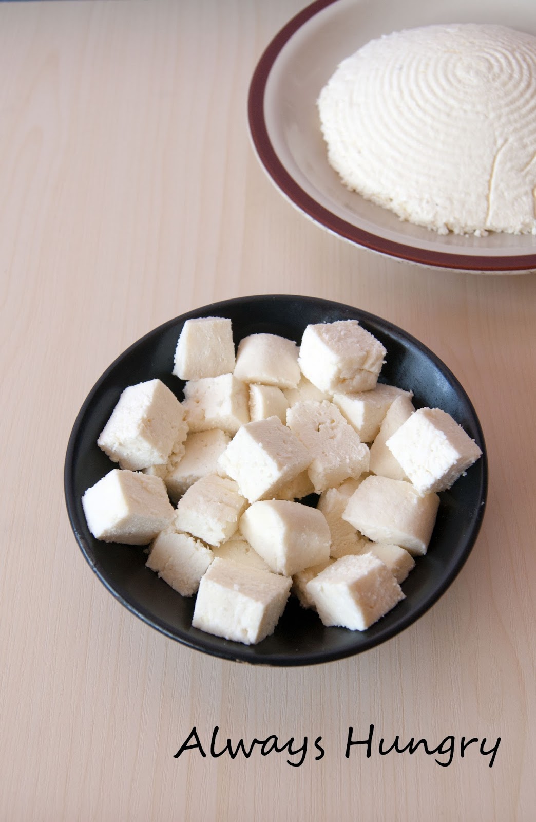 Always Hungry Homemade Paneer