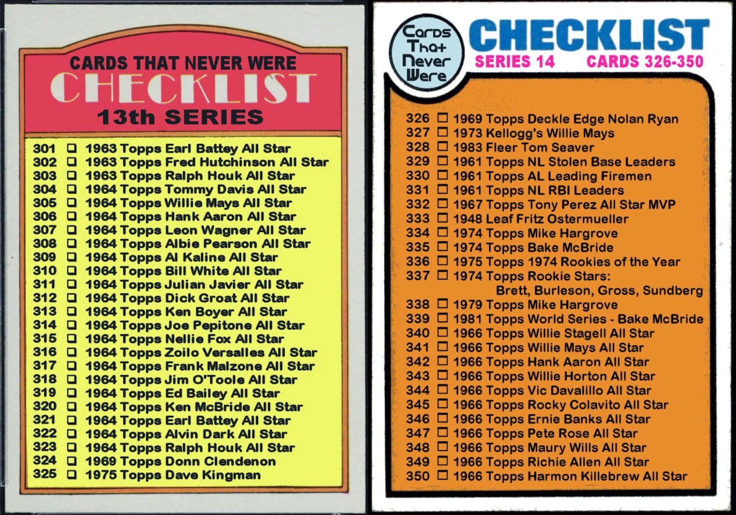 Cards That Never Were 2024 Topps Heritage