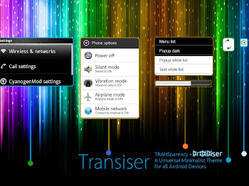 Transiser: Universal theme for all Android devices; How to Install guide