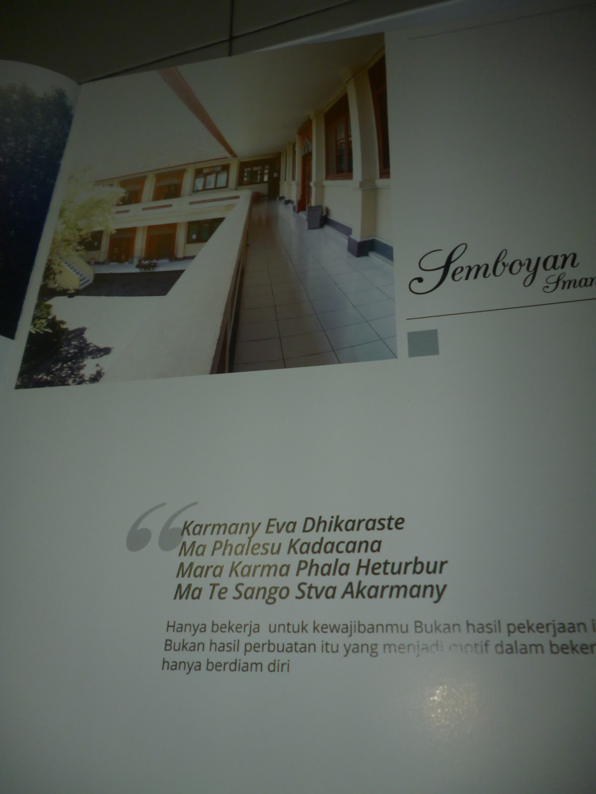 Sayang anak: Non Scholae, Sed Vitae Discimus