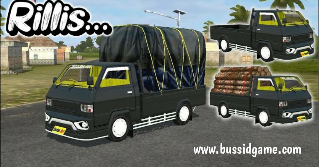 Download Mod Pickup Mitsubishi L300 Minimalis Bemper Jetbus 3 By Souleh Art Gudang Livery Skin Dan Mod Bus Simulator Indonesia PSD Mockup Templates