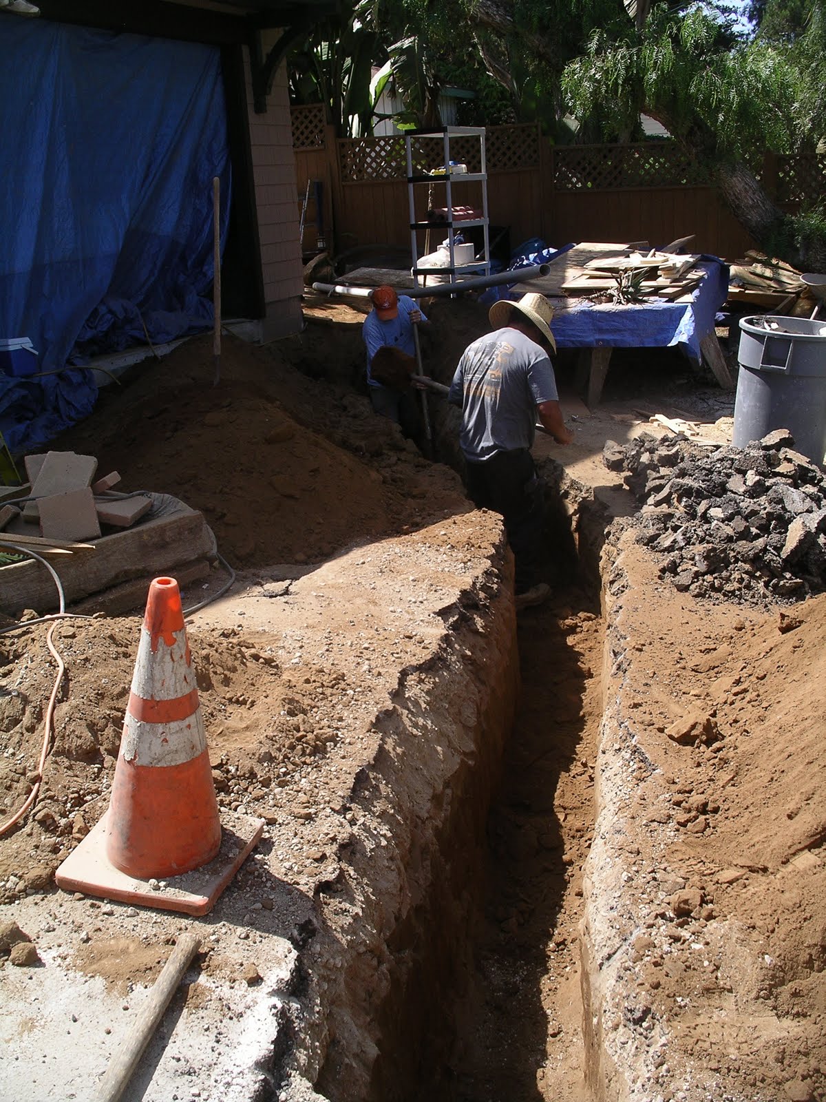 Home Remodeling Step By Step Step 32 Underground Electrical Line, Part 1