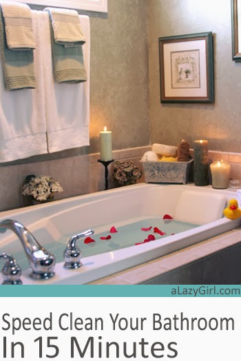 Sd Clean Your Bathroom In 15 Minutes A Lazy I Don T Know About You But My Bathroom Is Often A Mess