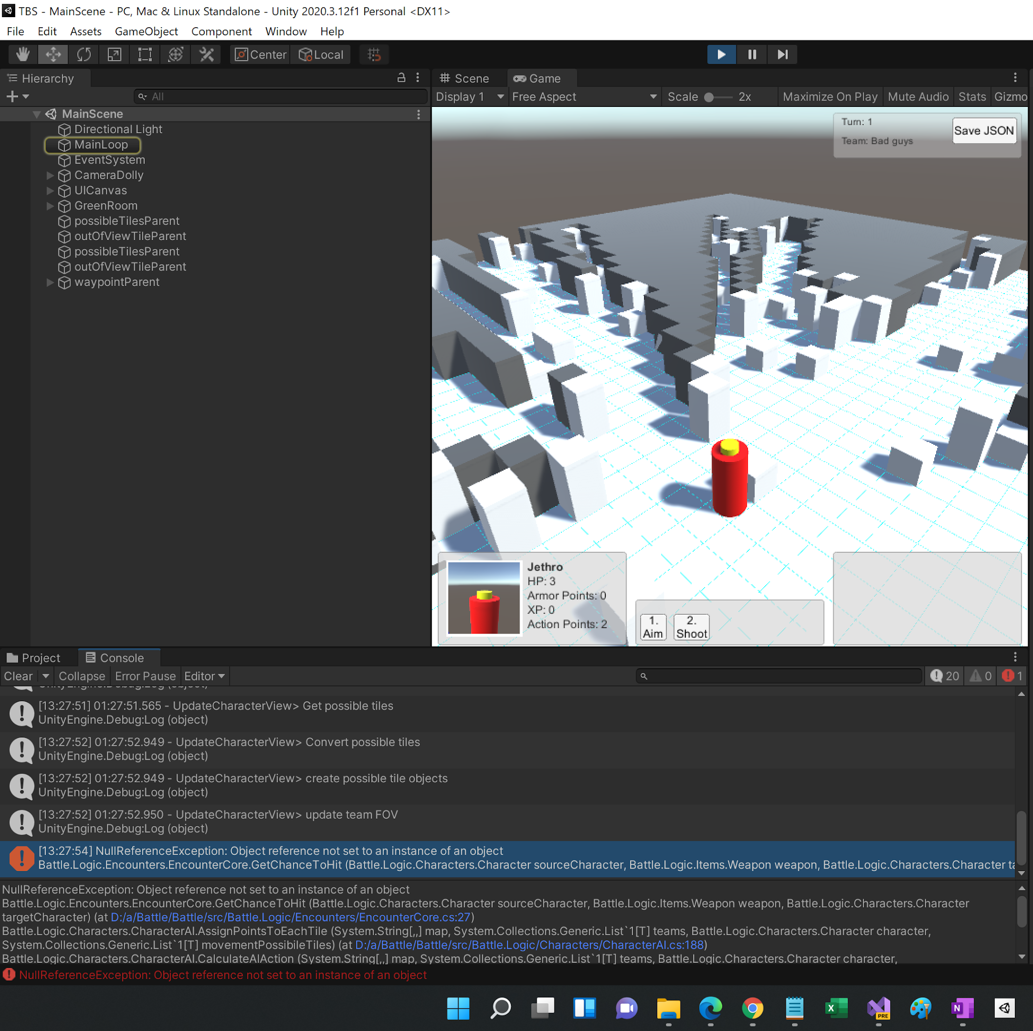 Turn Based Engine Developer Diary
