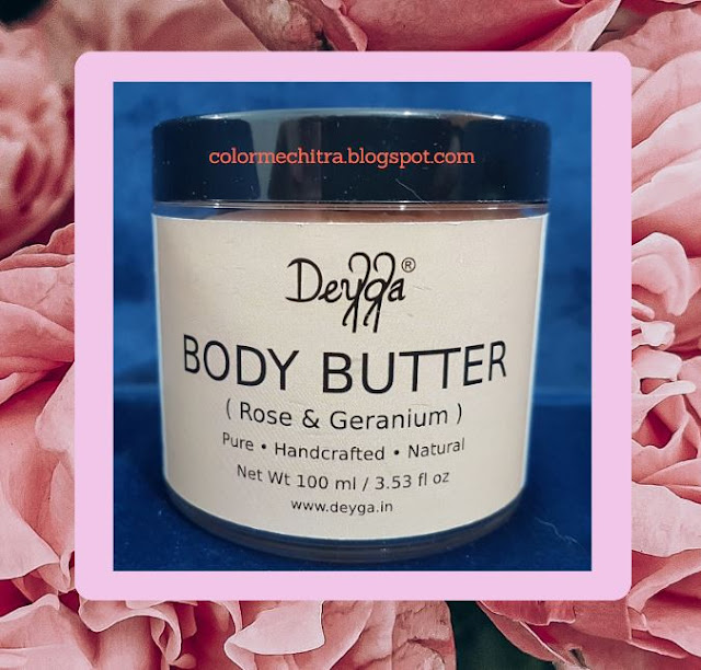 COLORMECHITRA Deyga Body Butter – Rose and Geranuim