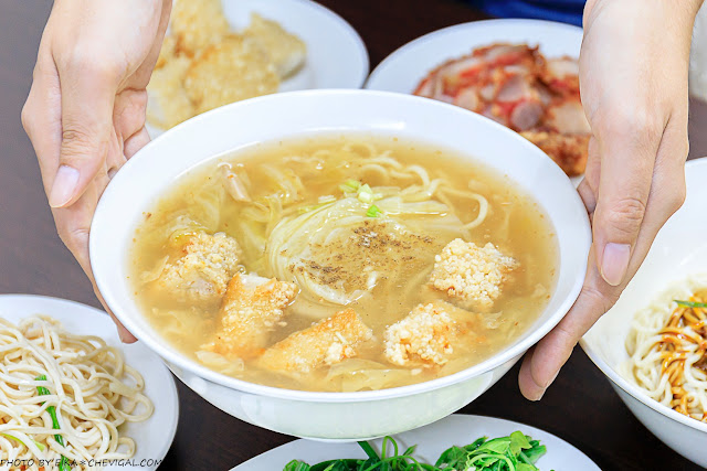 仁傑土魠魚羹,土魠魚羹,台中,南部口味,炸紅糟肉,香菇肉燥乾麵,和風龍鬚菜,小吃