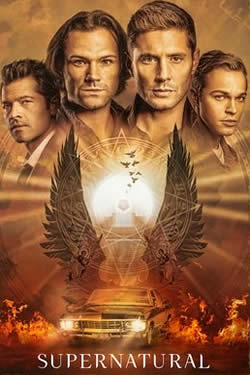 Décima Quinta Temporada de: Supernatural Capa Décima Quinta Temporada de Supernatural