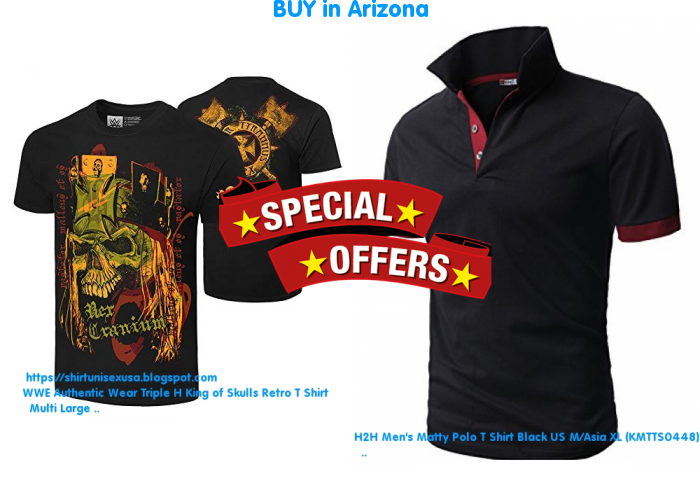 Arizona : 14 units of WWE Authentic Wear Triple H King of Skulls Retro ...