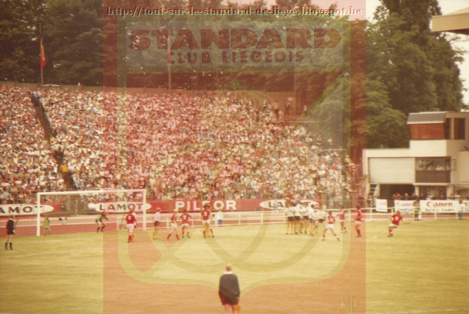 Le Standard de Liège d'hier à aujourd'hui 07/06/1981 finale Coupe de