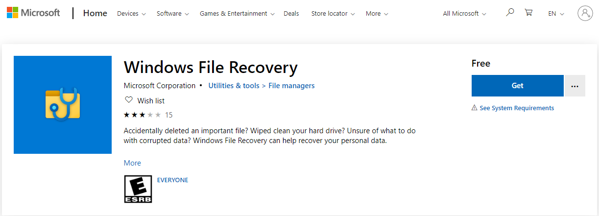 Microsoft launches Windows File Recovery application | Steps to recover or restore deleted data