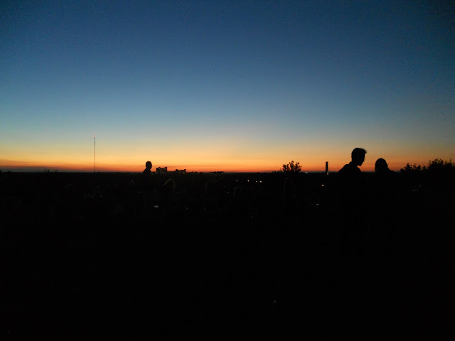 Berlin berg Sonnenuntergang