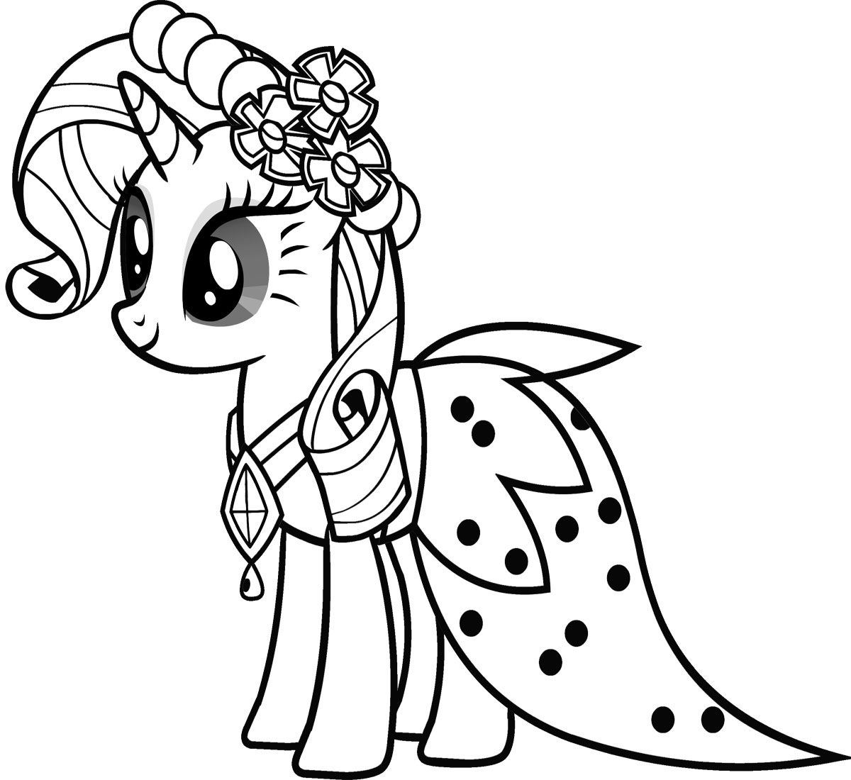 y little pony coloring pages - photo #27