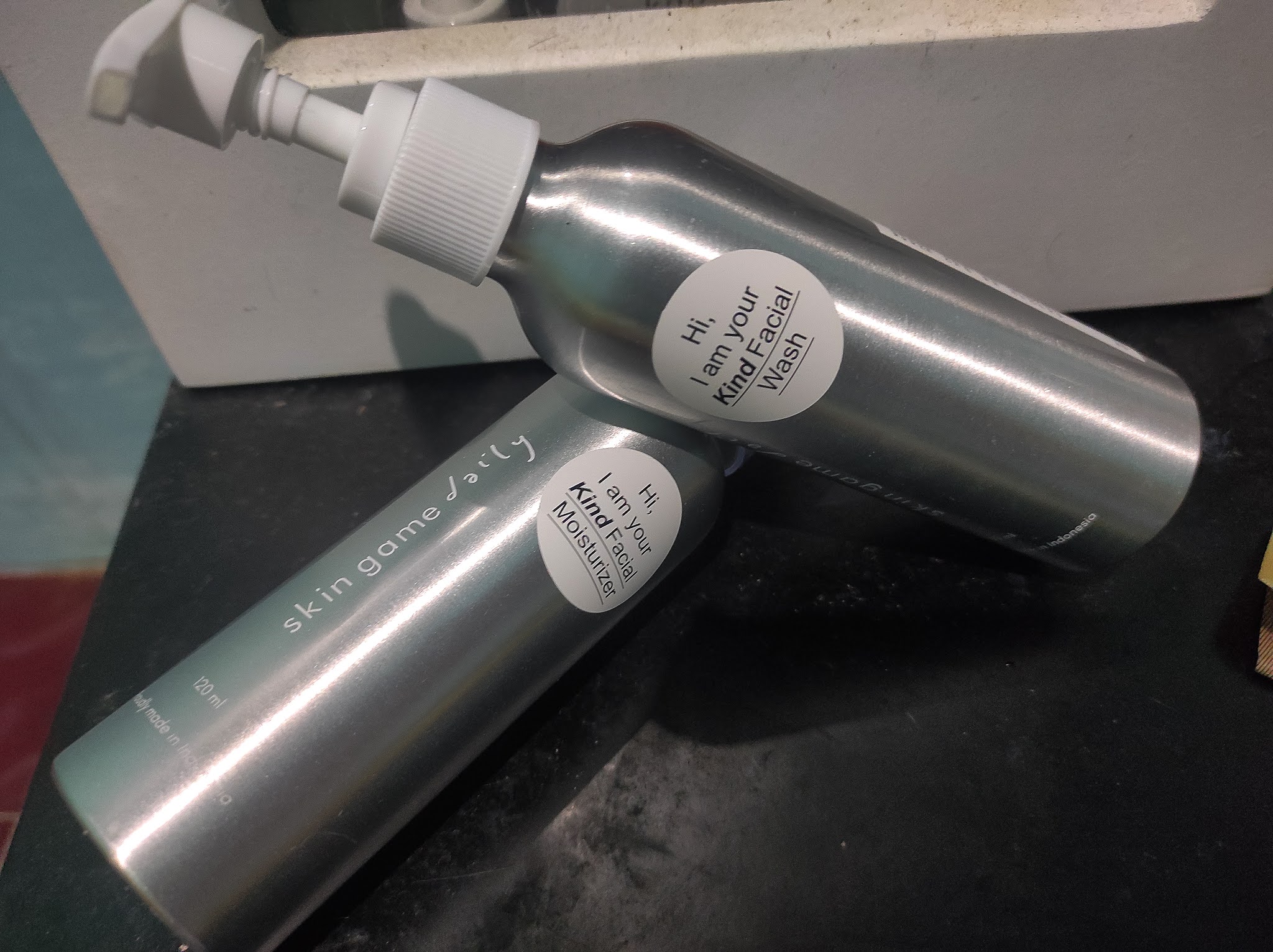 REVIEW SKIN GAME KINDNESS (KIND FACIAL WASH AND KIND MOISTURIZER)