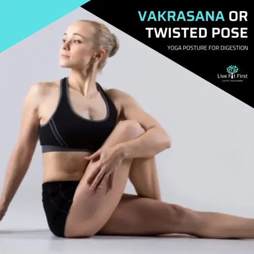 Vakrasana Or Twisted Pose | Yoga postures for digestion