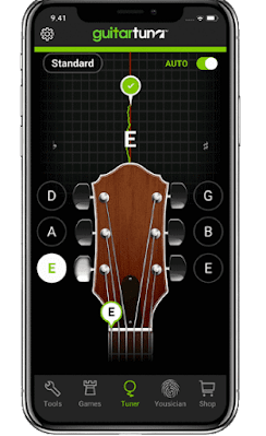 Guitar Tuner для настройки гитары на Андроид