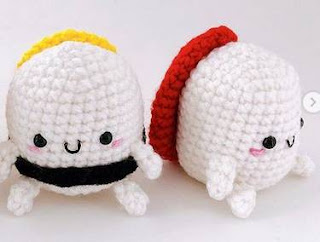 PATRON GRATIS SUSHI AMIGURUMI 46106