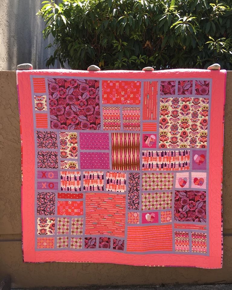 handmade hobbyist Quilting Personal Throw Quilt