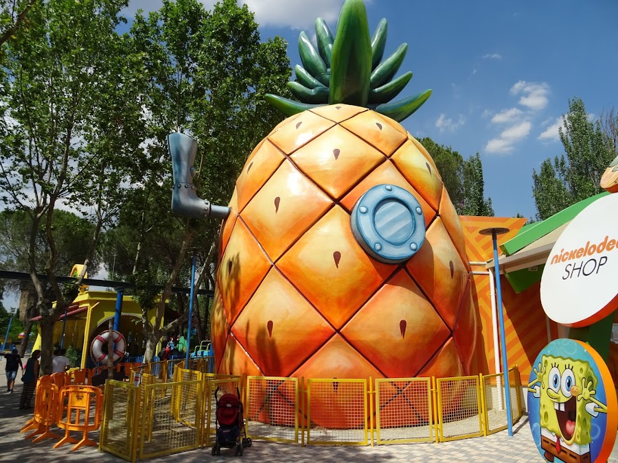 La Casa de Bob Esponja, Parque de Atracciones de Madrid