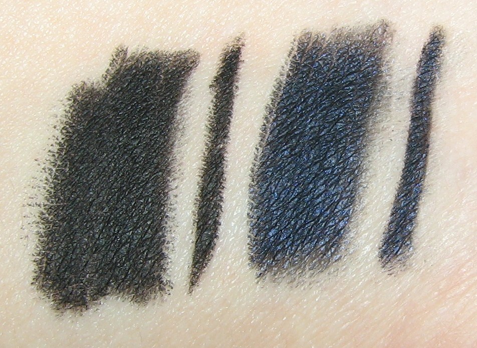 Chanel NOIR and MARINE Le Crayon Kohl Intense Eye Pencil Swatches and  Review - Blushing Noir