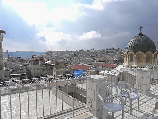 Vistas desde la terraza del Ecce Homo Convent. Jerusalén.