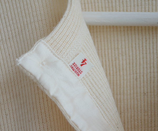 Deadstock 1960s Vintage Swedish Army Cotton Undershirt