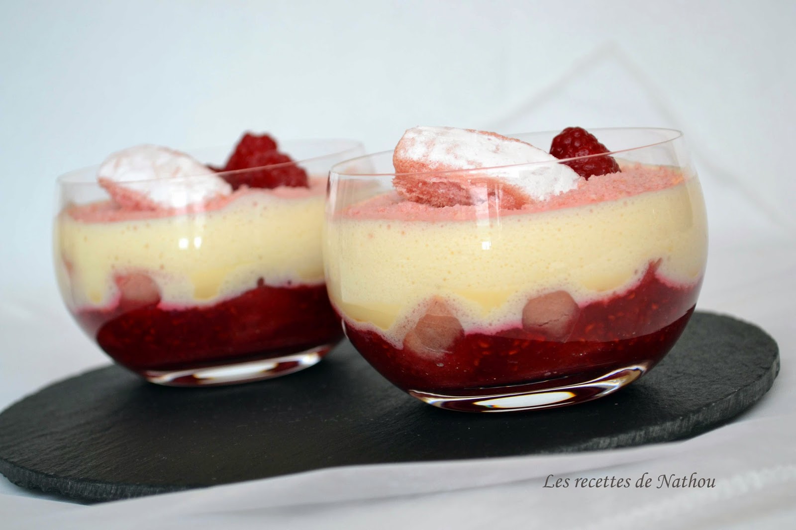 recette tiramisu framboise et biscuit rose de reims