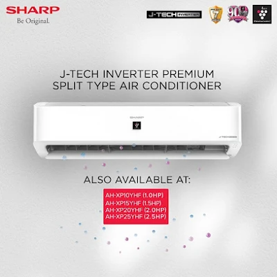 Sharp J-Tech Inverter Premium Split Type Air conditioner