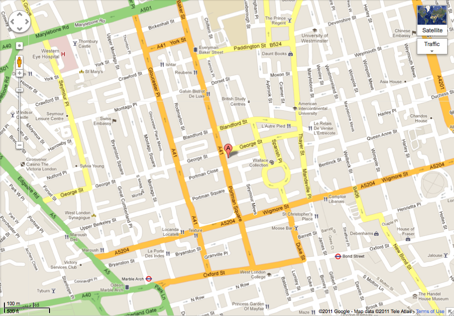 spatial oxymoron 221b Baker Street