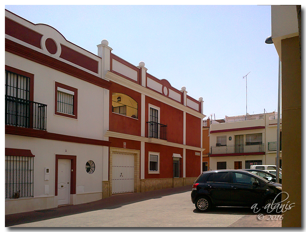 Dos Hermanas Ayer y Hoy. Calle Juan de la Cierva
