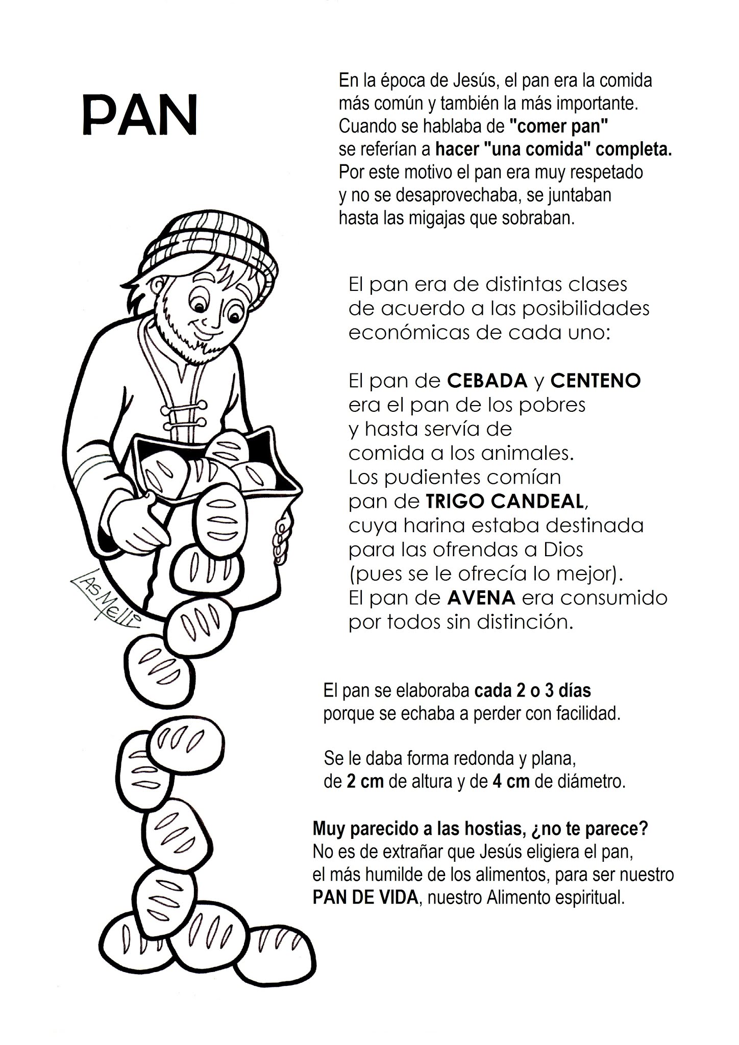 El Rincón de las Melli DICCIONARIO ILUSTRADO Pan