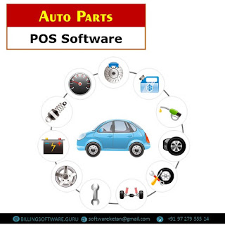 Auto Parts Inventory Management Software with Accounting Billing N Barcoding Ready to Download
