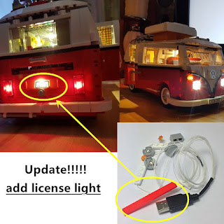 lights for lego camper van