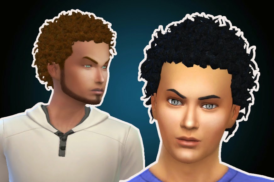 My Sims 4 Blog Kiara24 Close Curls Hair For Males