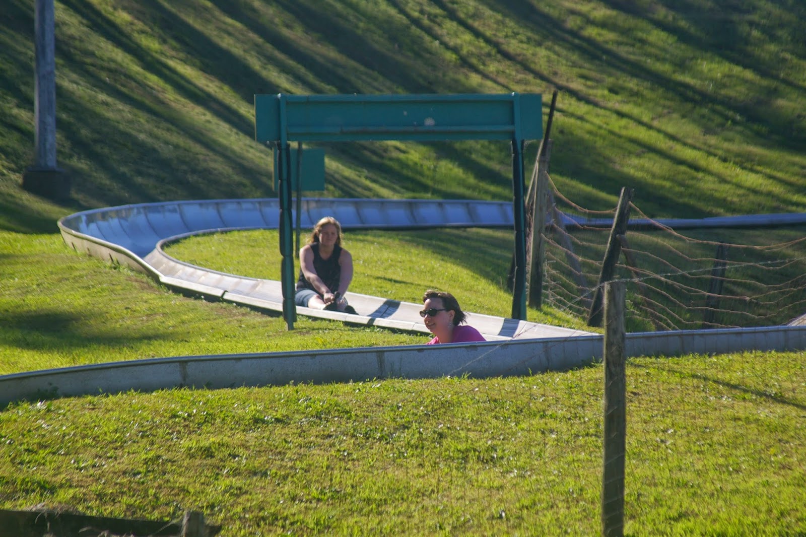 His and Her Hobbies His and Her Travel Review Toboggan Ride at the