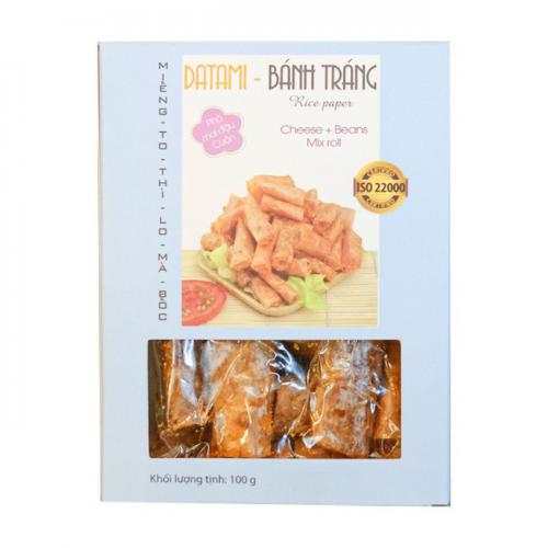 Bánh Tráng Phô Mai Đậu Cuộn (100g)